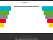 Tablet Screenshot of havatech.co.za